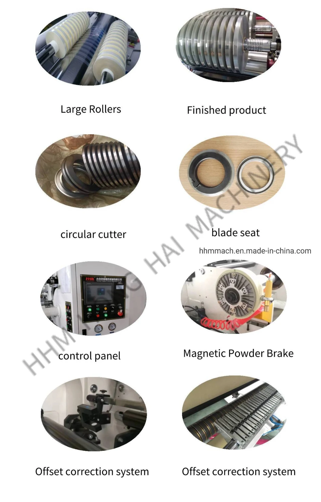 Cheap Factory Price Hot Sale Label Cutting Machine BOPP Film Slitting Machinekraft Paper Converting Machinery Winding Machine