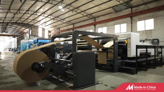 Rouleau de papier Jumbo automatique à grande vitesse de 1700 mm pour couper la feuille de laminoir